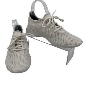 Allbirds Tree Runners Womens 7 White Breathable Mesh Athletic *Missing Insoles